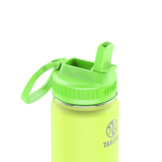 actives-kids-glow-in-the-dark-water-bottle-with-straw-lid-t7 51075-Actives-Kids-Straw-18-GID-LightningGreen-closeup.png