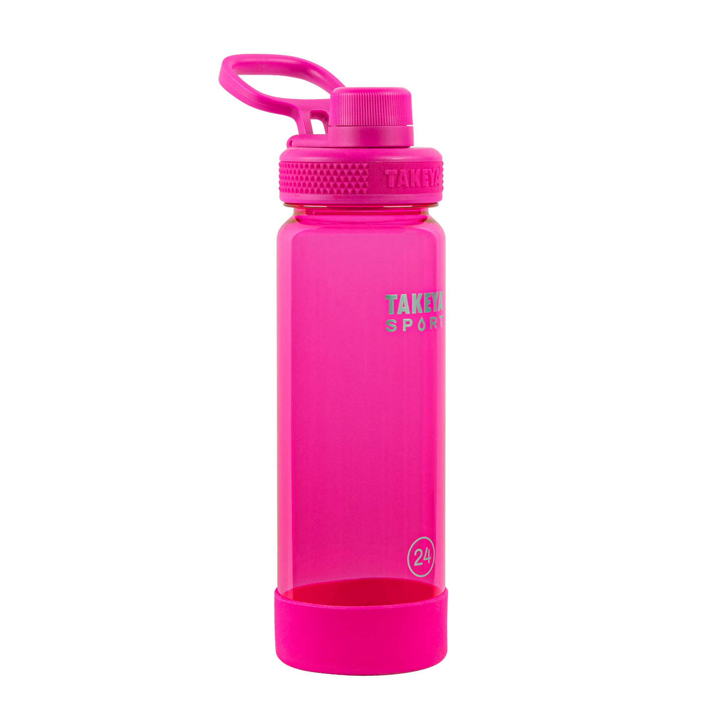 tritan-sport-water-bottle-with-spout-lid-j8 51671-TKS-Tritan-Spout-24-PinkSweep-frontangle.png