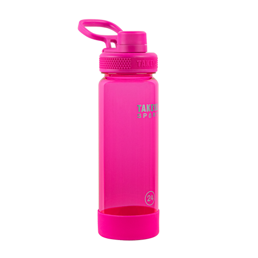 tritan-sport-water-bottle-with-spout-lid-j8 51671-TKS-Tritan-Spout-24-PinkSweep-frontangle.png