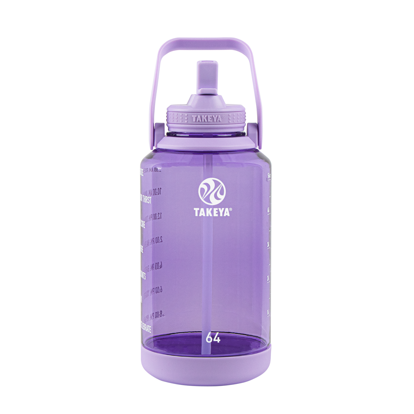tritan-motivational-water-bottle-with-straw-lid-x4 54144-Tritan-Straw-Motivational-64-VivacityPurple-front.png