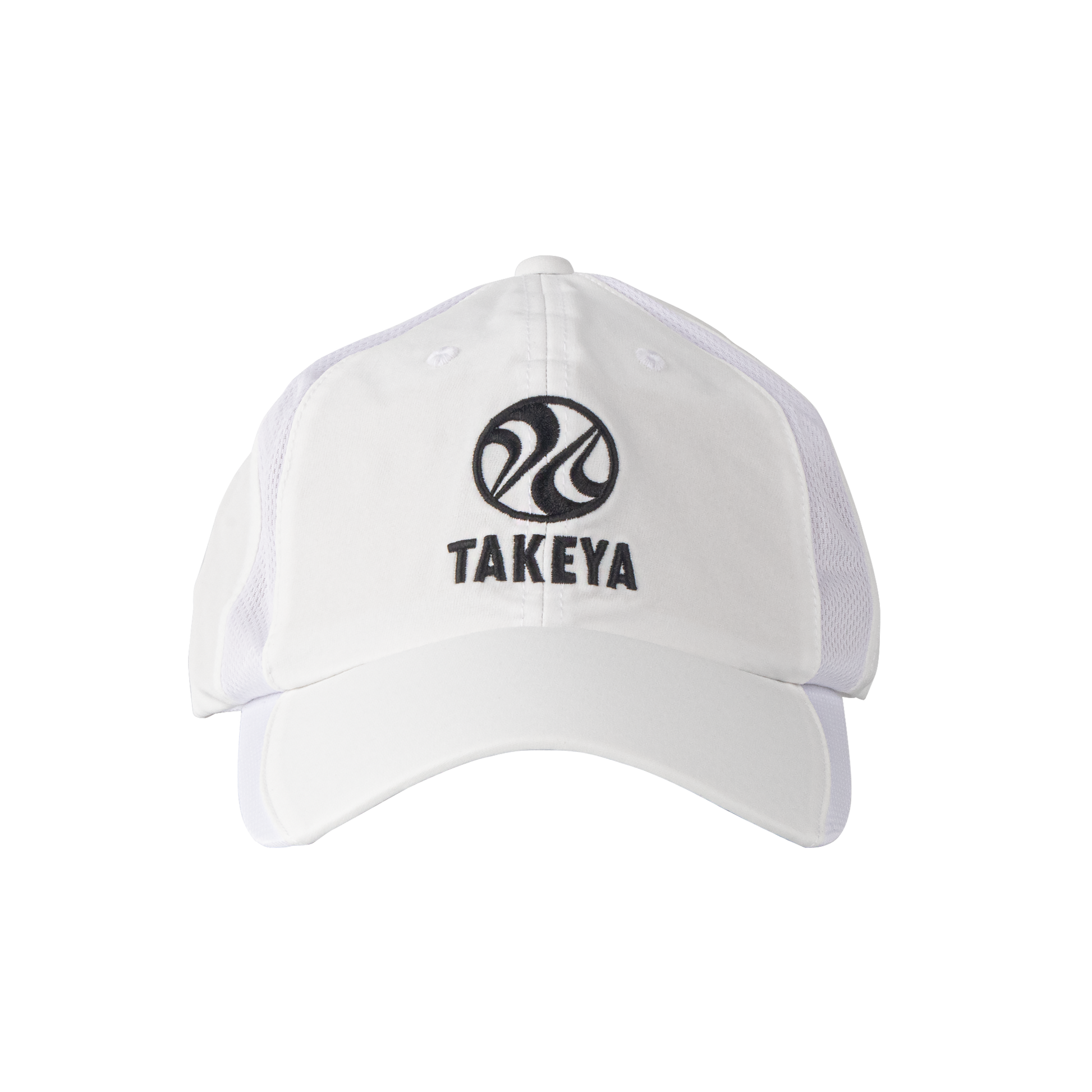 takeya-sport-vented-adjustable-hat-v1 97285-TK-PB-Hat-White-Front.png