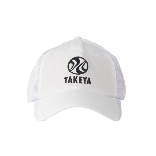takeya-sport-vented-adjustable-hat-v1 97285-TK-PB-Hat-White-Front.png