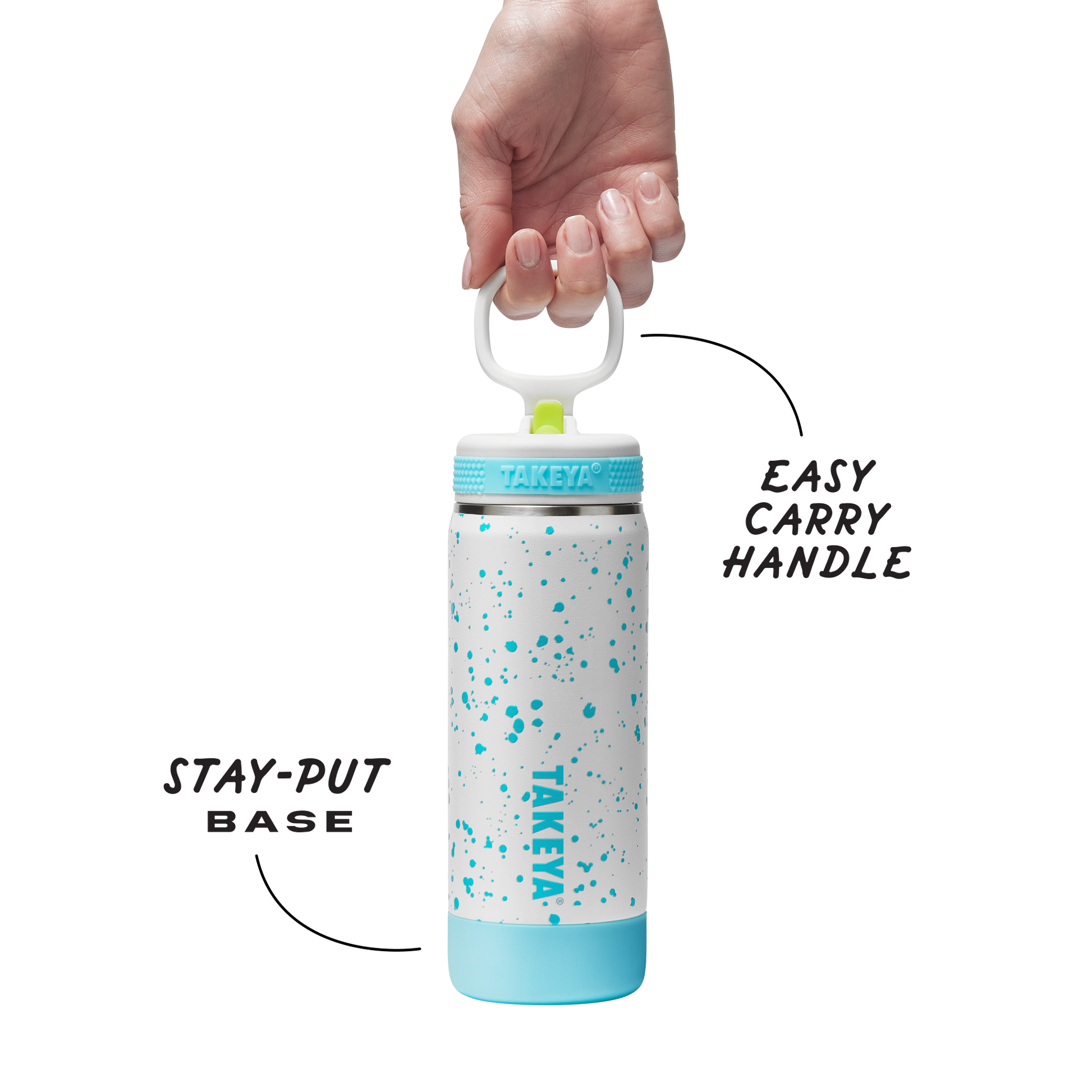 glow-in-the-dark-sport-kids-water-bottle-confetti-with-straw-lid-w3 TKS_SP25_CoreKidsGIDConfetti_StwBtl_CloudGlow_18oz_51368_v3_sRGB-Callout.png